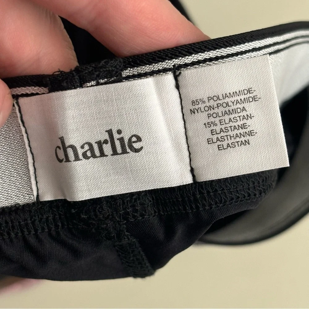 Charlie by MZ Men’s Firm Fitness Tight Size Small New Black
